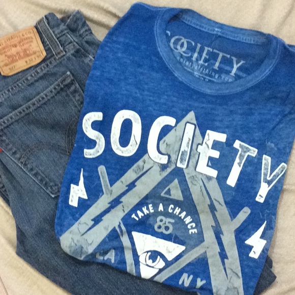 BUCKLE SOCIETY Clothing men’s T-shirt size  XL. - Picture 2 of 8